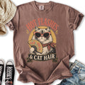 Hot Flashes Cat Hair - Adult & Kids T-Shirts, Sweatshirts & Hoodies apparel design preview 1
