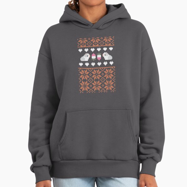 Guinea Pigs Christmas Sweater Pattern - Adult & Kids T-Shirts, Sweatshirts & Hoodies apparel design preview 1