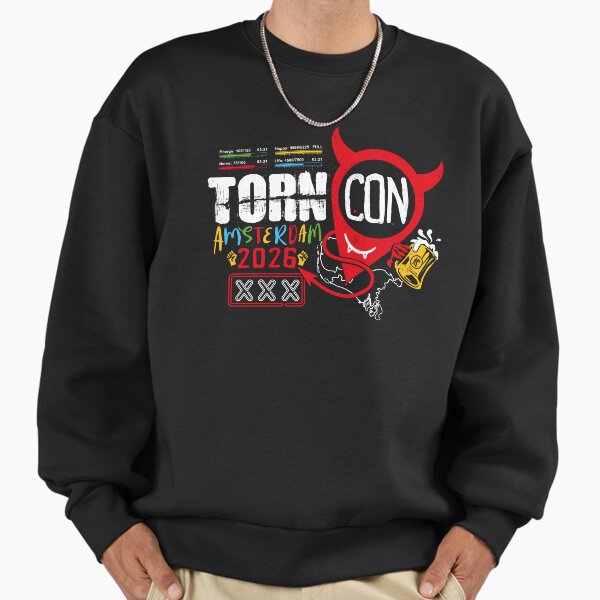 TornCon EU Amsterdam - Adult & Kids T-Shirts, Sweatshirts & Hoodies apparel design preview 1