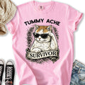 Tummy Ache Survivor - Adult & Kids T-Shirts, Sweatshirts & Hoodies apparel design preview 1