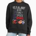 Life Is All About Sports - Adult & Kids T-Shirts, Sweatshirts & Hoodies apparel design preview 1