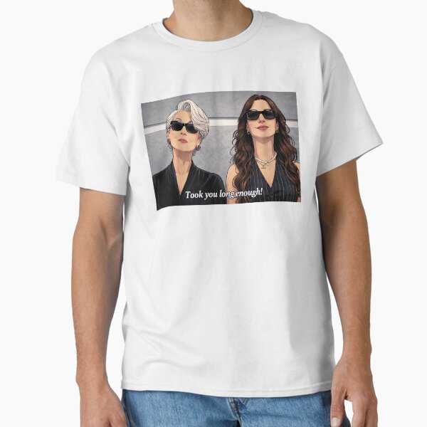 Took you long enough: Miranda and Andy (fan art) - Adult & Kids T-Shirts, Sweatshirts & Hoodies apparel design preview 1