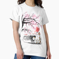 Sakura cat - Adult & Kids T-Shirts, Sweatshirts & Hoodies apparel design preview 1