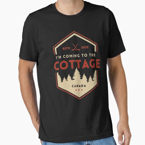 Vintage Coming to the cottage -Heated Rivalry - Adult & Kids T-Shirts, Sweatshirts & Hoodies apparel design preview 1