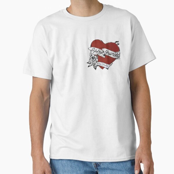 Babyshambles, Pete Doherty, heart tattoo design - Adult & Kids T-Shirts, Sweatshirts & Hoodies apparel design preview 1