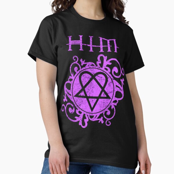 Him Ville Valo Band pink Heartagram Razorblade - Adult & Kids T-Shirts, Sweatshirts & Hoodies apparel design preview 1