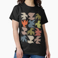 Midcentury Bird Grid - Adult & Kids T-Shirts, Sweatshirts & Hoodies apparel design preview 1