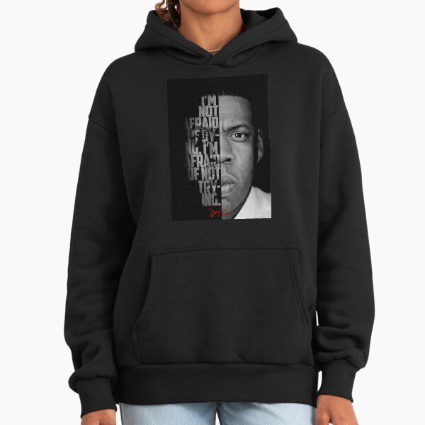 Black and white Jay Z quote - Adult & Kids T-Shirts, Sweatshirts & Hoodies apparel design preview 1