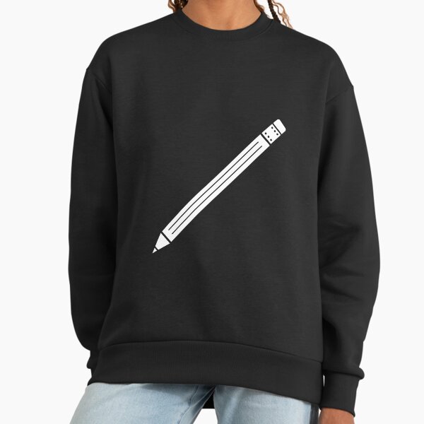 White Just a Pencil Back to school supplies - Adult & Kids T-Shirts, Sweatshirts & Hoodies apparel design preview 1