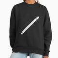 White Just a Pencil Back to school supplies - Adult & Kids T-Shirts, Sweatshirts & Hoodies apparel design preview 1