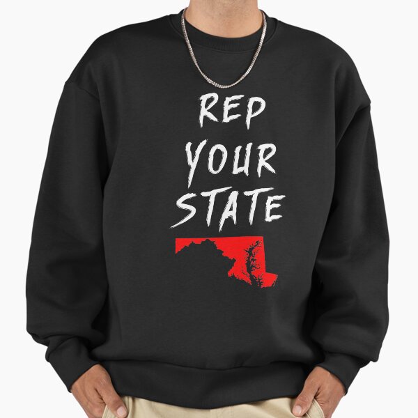 REP YOUR STATE MARYLAND - Adult & Kids T-Shirts, Sweatshirts & Hoodies apparel design preview 1