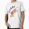 Pivot! Iconic Friends Couch Staircase Illustration - Adult & Kids T-Shirts, Sweatshirts & Hoodies apparel design preview 1
