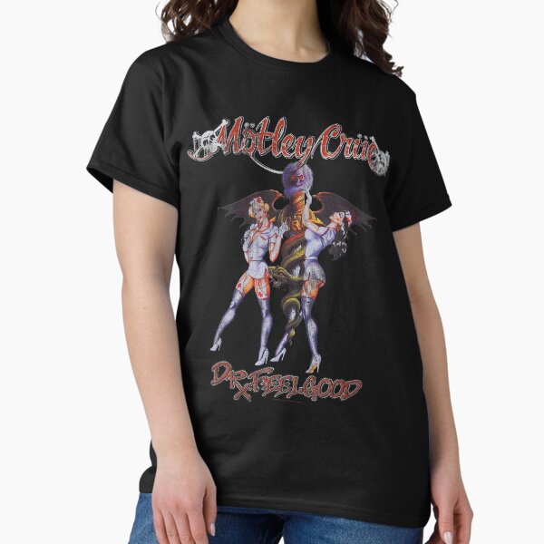 Motley Crue Dr Feelgood Era Rock Character Art - Adult & Kids T-Shirts, Sweatshirts & Hoodies apparel design preview 1