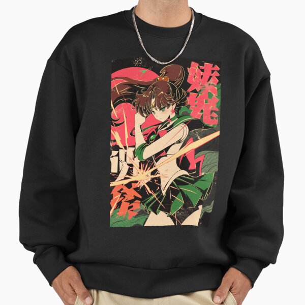 Sailor Jupiter Battle Pose - Adult & Kids T-Shirts, Sweatshirts & Hoodies apparel design preview 1