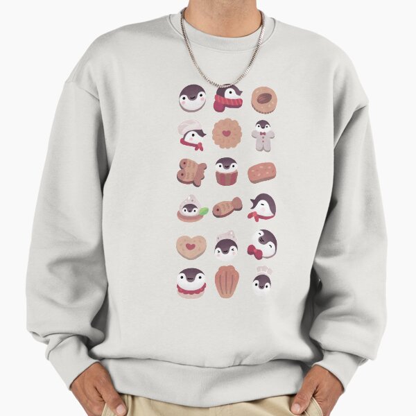 Cookie cream penguin brown pattern - Adult & Kids T-Shirts, Sweatshirts & Hoodies apparel design preview 1