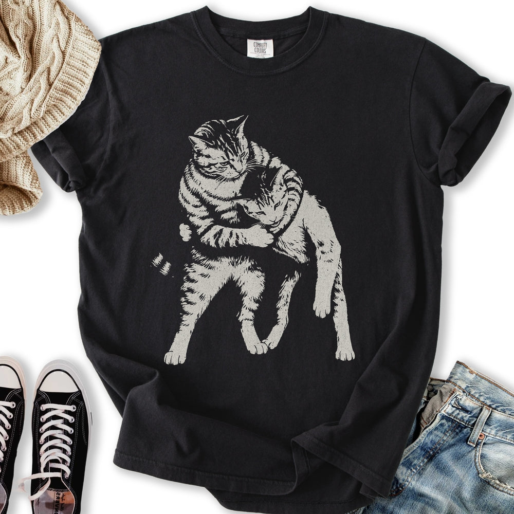Wrestling Tabbys - Adult & Kids T-Shirts, Sweatshirts & Hoodies apparel design preview 2