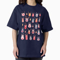 Reindeers Animal cuteness Winter watercolor pattern - Adult & Kids T-Shirts, Sweatshirts & Hoodies apparel design preview 1