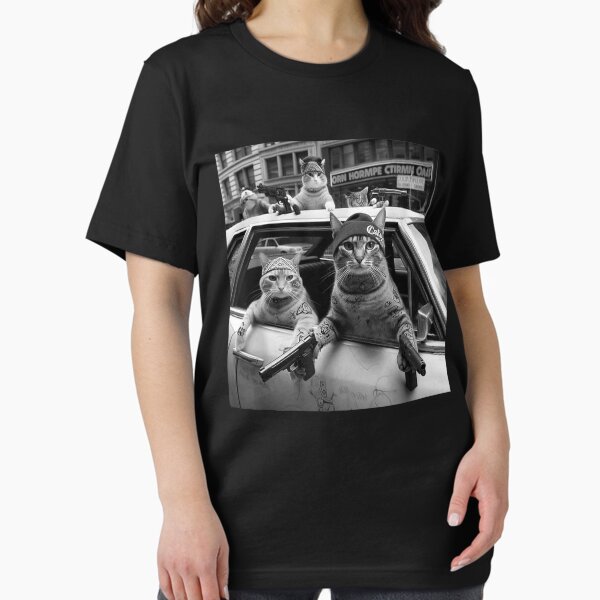 Funny Gangster Cats Street - Adult & Kids T-Shirts, Sweatshirts & Hoodies apparel design preview 1