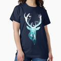 Deer Blue Winter - Adult & Kids T-Shirts, Sweatshirts & Hoodies apparel design preview 1