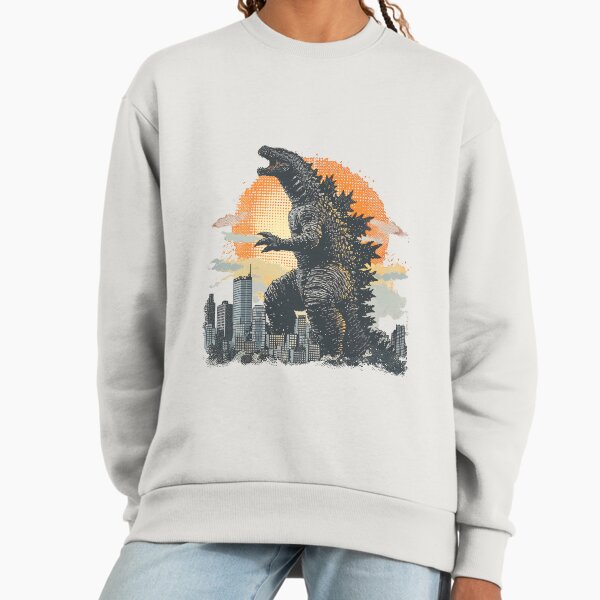 Godzilla in the city - Adult & Kids T-Shirts, Sweatshirts & Hoodies apparel design preview 1