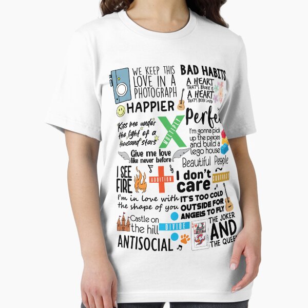 Ed's Songbook - Adult & Kids T-Shirts, Sweatshirts & Hoodies apparel design preview 1