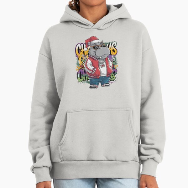 Christmas Bouncy Pork - Adult & Kids T-Shirts, Sweatshirts & Hoodies apparel design preview 1