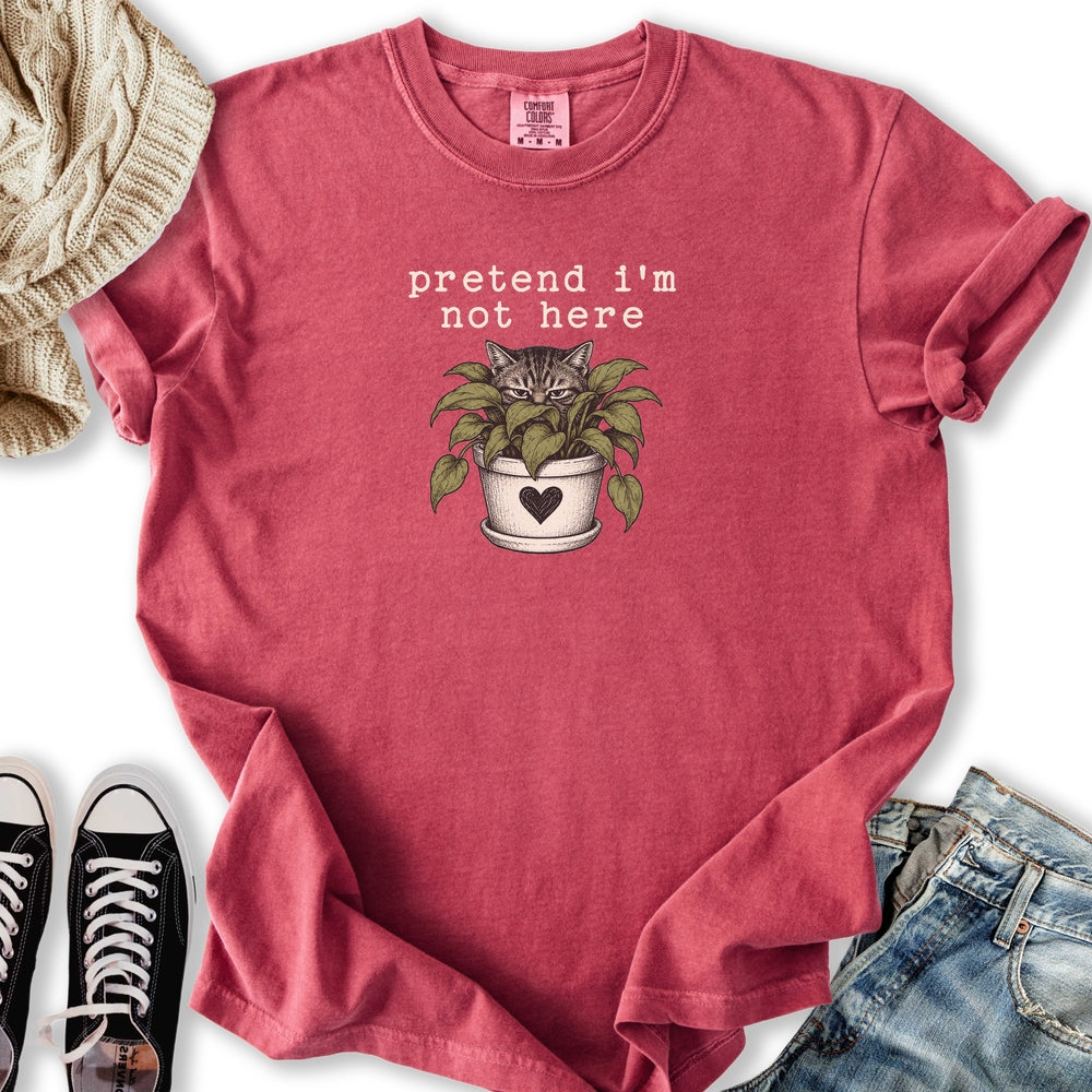 Pretend I'm Not Here - Adult & Kids T-Shirts, Sweatshirts & Hoodies apparel design preview 1