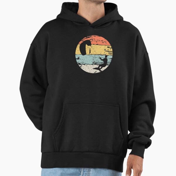 Kite Boarding Kiteboarder Retro Vintage Look Gift - Adult & Kids T-Shirts, Sweatshirts & Hoodies apparel design preview 1