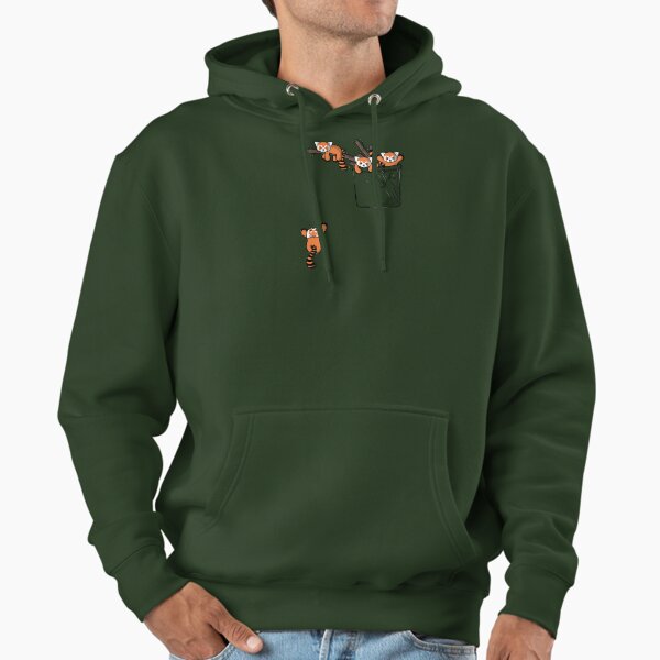 Pocket Red Panda Bears - Adult & Kids T-Shirts, Sweatshirts & Hoodies apparel design preview 1
