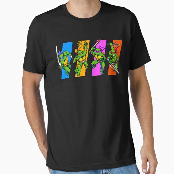 TMNT Turtles in Time Characters - Adult & Kids T-Shirts, Sweatshirts & Hoodies apparel design preview 1