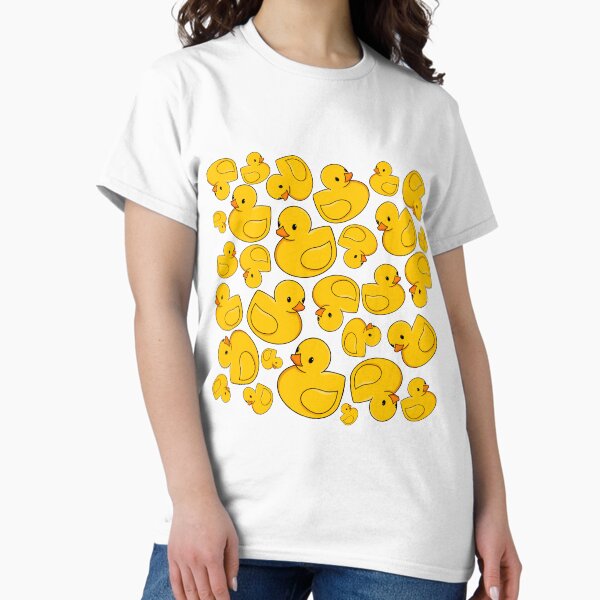 Rubber Ducky Pattern - Adult & Kids T-Shirts, Sweatshirts & Hoodies apparel design preview 1