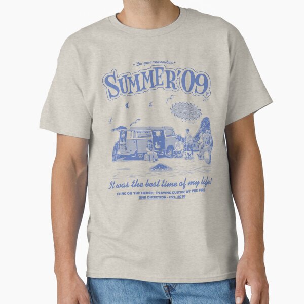 One Direction Summer '09 - Adult & Kids T-Shirts, Sweatshirts & Hoodies apparel design preview 1