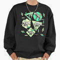 Neon Skeleton Dinosaur Pattern - Adult & Kids T-Shirts, Sweatshirts & Hoodies apparel design preview 1