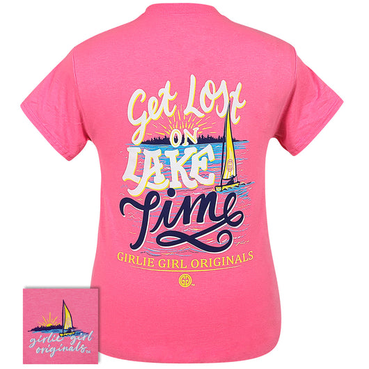 Girlie Girl Originals Get Lost On Lake Time - Adult & Kids T-Shirts, Sweatshirts & Hoodies apparel design preview 1