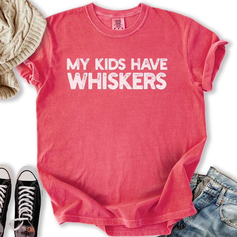 My Kids Have Whiskers - Adult & Kids T-Shirts, Sweatshirts & Hoodies apparel design preview 1