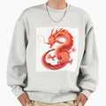 Oriental Red Dragon - Adult & Kids T-Shirts, Sweatshirts & Hoodies apparel design preview 1