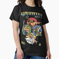 Gauntlet Retro Vintage Arcade Gaming - Adult & Kids T-Shirts, Sweatshirts & Hoodies apparel design preview 1
