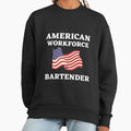Bartender American Workforce - Adult & Kids T-Shirts, Sweatshirts & Hoodies apparel design preview 1
