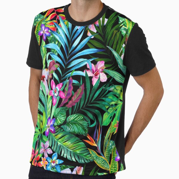 Tropical Fest Graphic - Adult & Kids T-Shirts, Sweatshirts & Hoodies apparel design preview 1