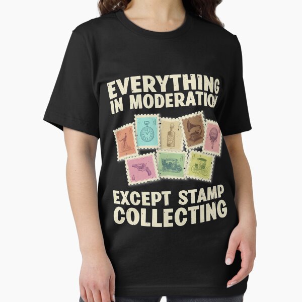 Funny Stamp Collecting Cool Collector - Adult & Kids T-Shirts, Sweatshirts & Hoodies apparel design preview 1