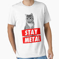 STAY METAL - Adult & Kids T-Shirts, Sweatshirts & Hoodies apparel design preview 1