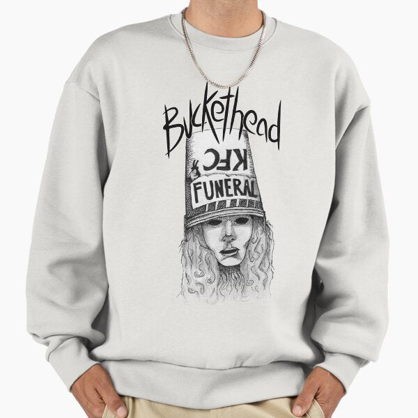 Buckethead Sketch - Adult & Kids T-Shirts, Sweatshirts & Hoodies apparel design preview 1