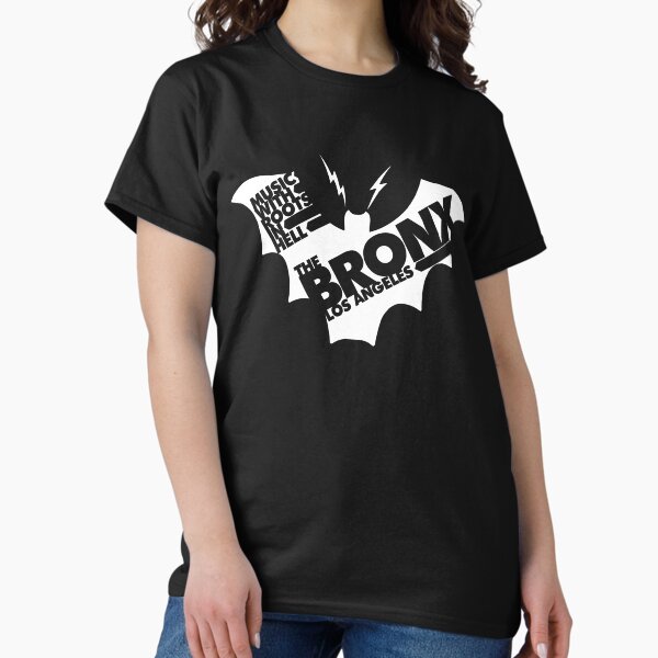 THE BRONX MUSIC WITH ROOTS IN HELL - Adult & Kids T-Shirts, Sweatshirts & Hoodies apparel design preview 1