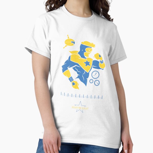 Booster Gold DC Superhero Profiles - Adult & Kids T-Shirts, Sweatshirts & Hoodies apparel design preview 1