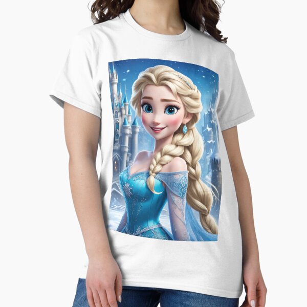 DIGITAL PRINT Elsa Theme - Adult & Kids T-Shirts, Sweatshirts & Hoodies apparel design preview 1