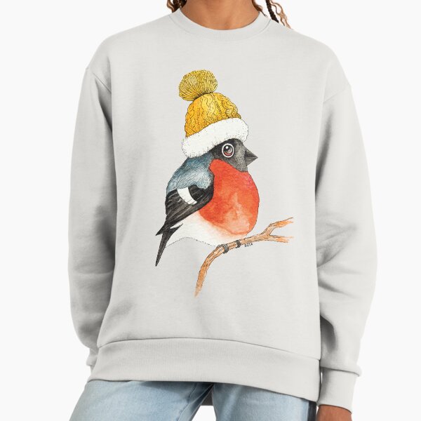 Christmas bird Bullfinch - Adult & Kids T-Shirts, Sweatshirts & Hoodies apparel design preview 1