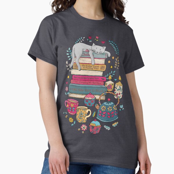 How to Hygge Like a Cat - Adult & Kids T-Shirts, Sweatshirts & Hoodies apparel design preview 1