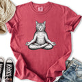 Yoga Lotus Cat - Adult & Kids T-Shirts, Sweatshirts & Hoodies apparel design preview 1
