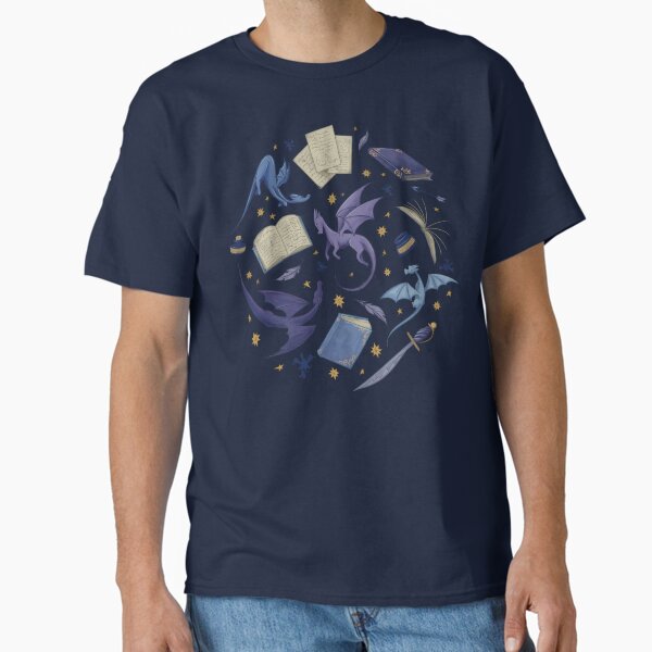 Book Dragon Pattern - Adult & Kids T-Shirts, Sweatshirts & Hoodies apparel design preview 1