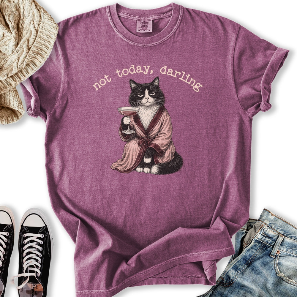 Not Today Darling - Adult & Kids T-Shirts, Sweatshirts & Hoodies apparel design preview 1